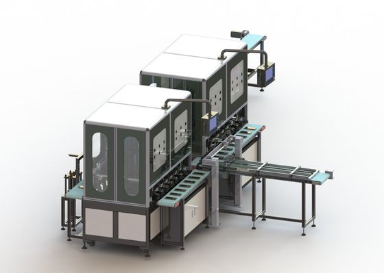 15PPM λίθιου ιονικός μπαταριών συνελεύσεων καυτός κρύος πιέζοντας εξοπλισμός σταθμών γραμμών διπλός