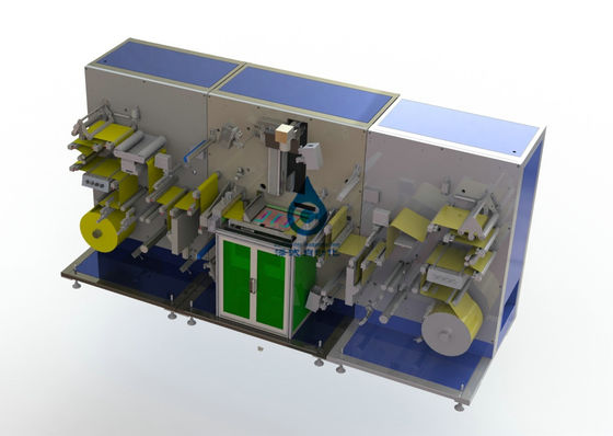 200W ιονική γραμμή παραγωγής 800 Mm/S μπαταριών λίθιου τεμνουσών μηχανών Πολωνού λέιζερ