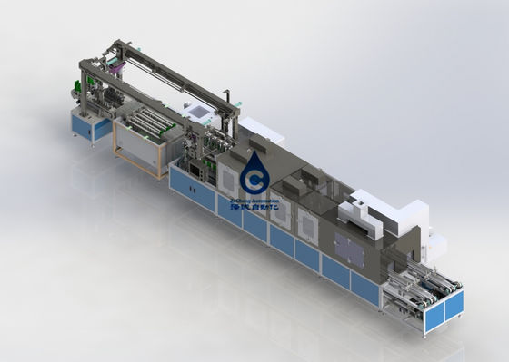 12PPM μπαταρία υπερηχητικό καθαρότερο SMC δύναμης γραμμών παραγωγής 380V μπαταριών λίθιου
