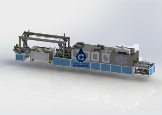 12PPM μπαταρία υπερηχητικό καθαρότερο SMC δύναμης γραμμών παραγωγής 380V μπαταριών λίθιου