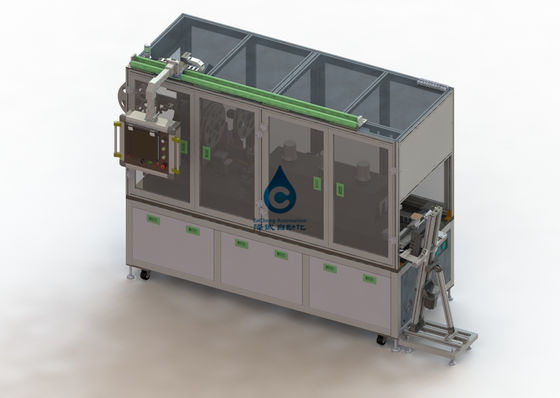 60db 100PPM λίθιου ιονική μπαταριών συσκευή αυτοκόλλητων ετικεττών ταινιών γραμμών παραγωγής εξωτερική