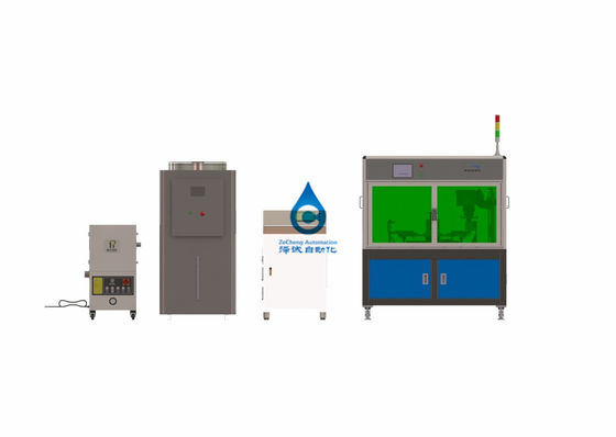 Συσκευή συγκόλλησης λέιζερ PLC Omron για τη στήλη Πολωνού κυττάρων μπαταριών νικελίου ψευδάργυρου