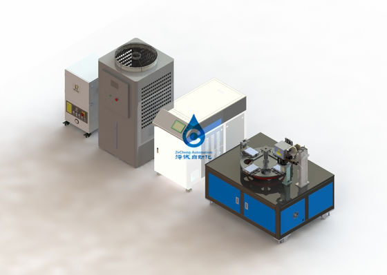 Συσκευή συγκόλλησης λέιζερ PLC Omron για τη στήλη Πολωνού κυττάρων μπαταριών νικελίου ψευδάργυρου
