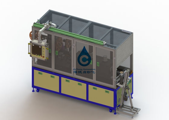 Μανίκι 18650 PVC της PET μεταβλητή συχνότητα γραμμών παραγωγής μπαταριών λίθιου διευθετήσιμη