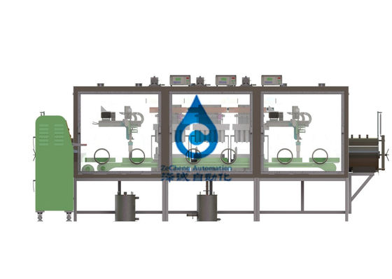 1PPM αυτόματο κιβώτιο γαντιών μηχανών σχηματοποίησης εγχύσεων ηλεκτρολυτών υγρό