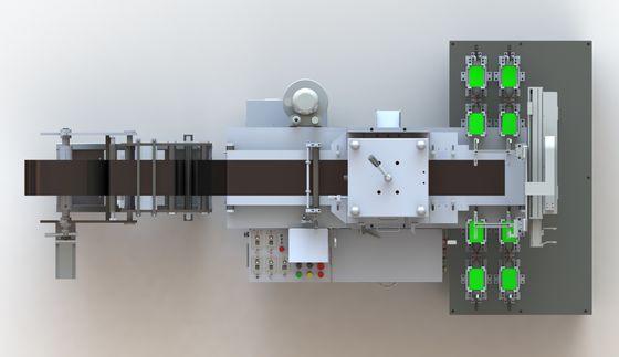 Τεμαχίζοντας μηχανή 30PPM 3kw 220V λέιζερ κομματιού Πολωνού μπαταριών με Lugs Πολωνού